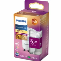 Philips Gu10 Spots^Spot LED pære GU10 50W 1 pack