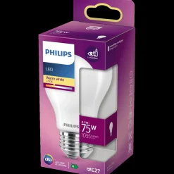 Philips E27 Pærer^Standard LED pære E27 75W 1 pack