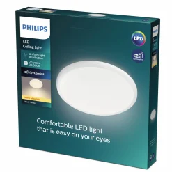 Best Philips Twirly plafond 17W hvid