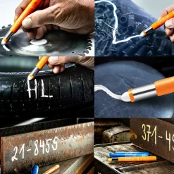 Hot Pica Gel signalmarker permanent hvid