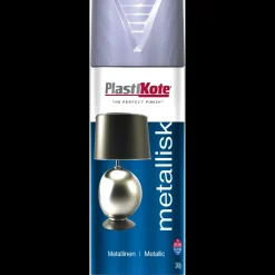 Plasti-Kote Spraymaling^metal 451 spraymaling sølv 400 ml