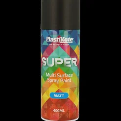 Hot Plasti-Kote PK super mat sort 400 ml
