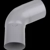 Online Plastmo bøjning 75 mm, 60° grå