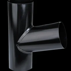 Best Plastmo Sort Stål grenrør 75 mm 70°