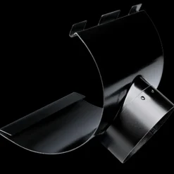 Best Plastmo tudstykke nr. 12, 90 mm stål sort