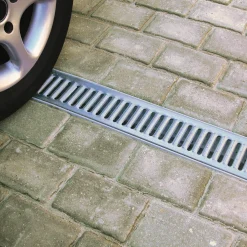 Plastmo Brønde Og Dræn^universal galvaniseret rist 1 m