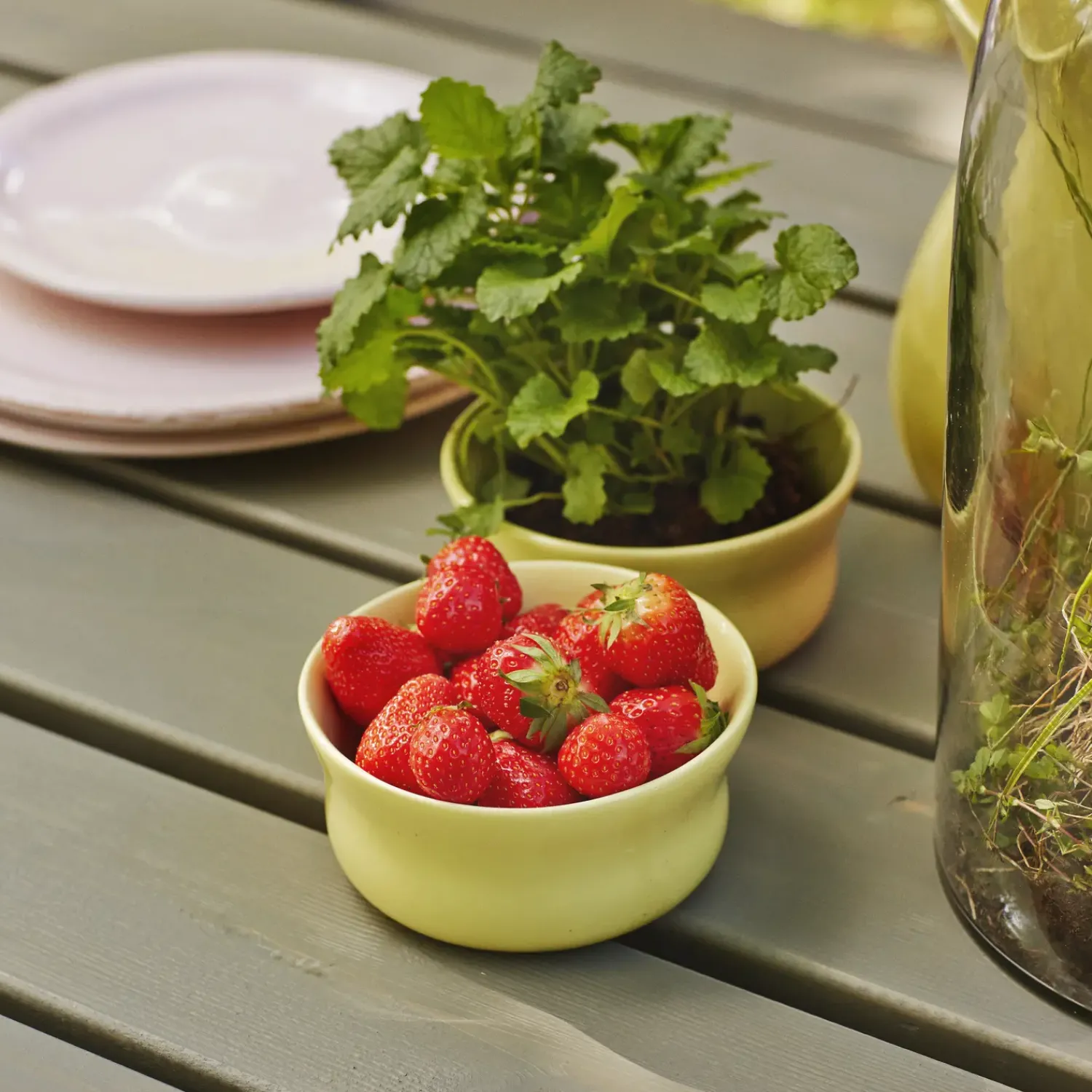 New Plus 3/4 L lasur gråbrun