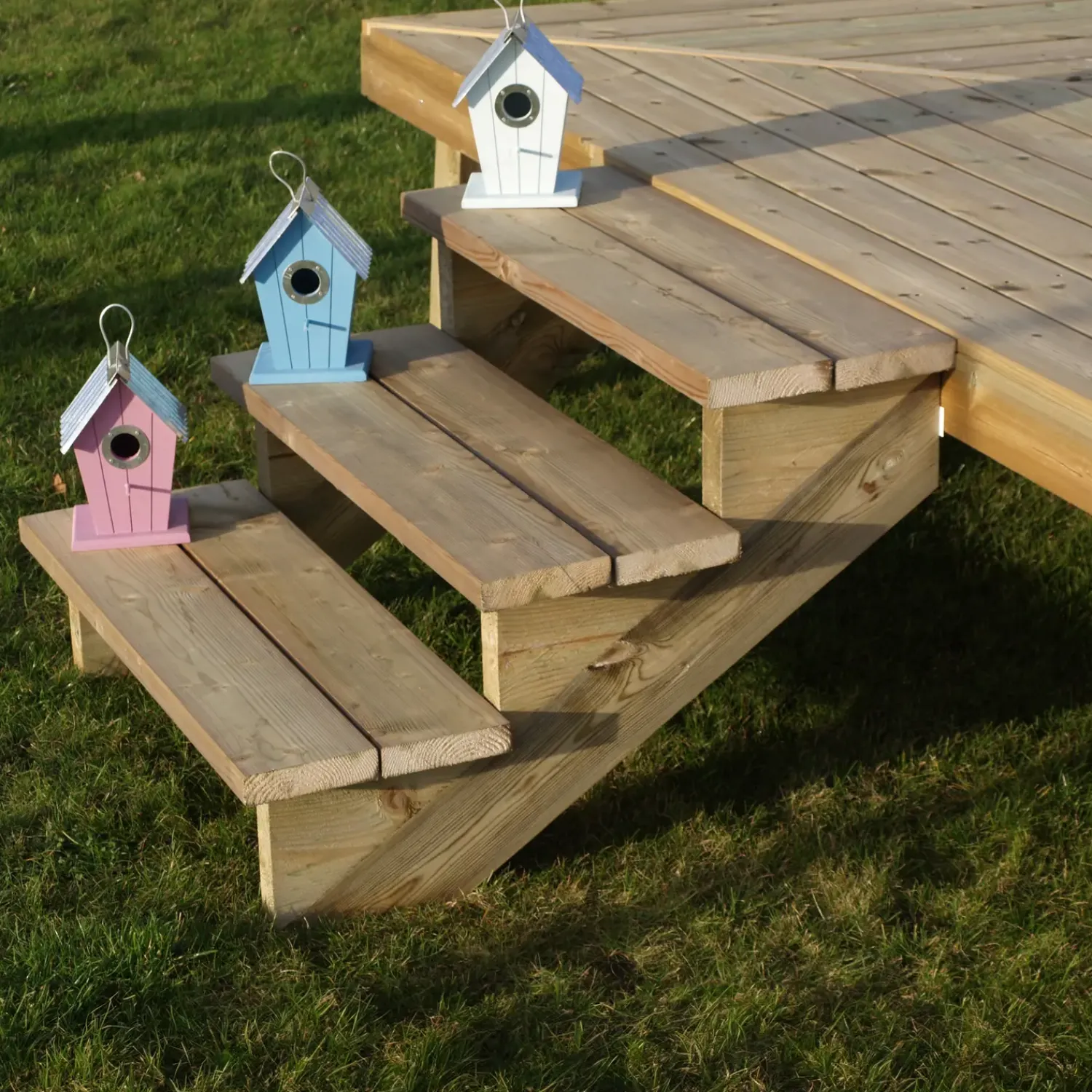 New Plus 34,2° Trappevange 6 trin m/beslag Trindybde 25 cm