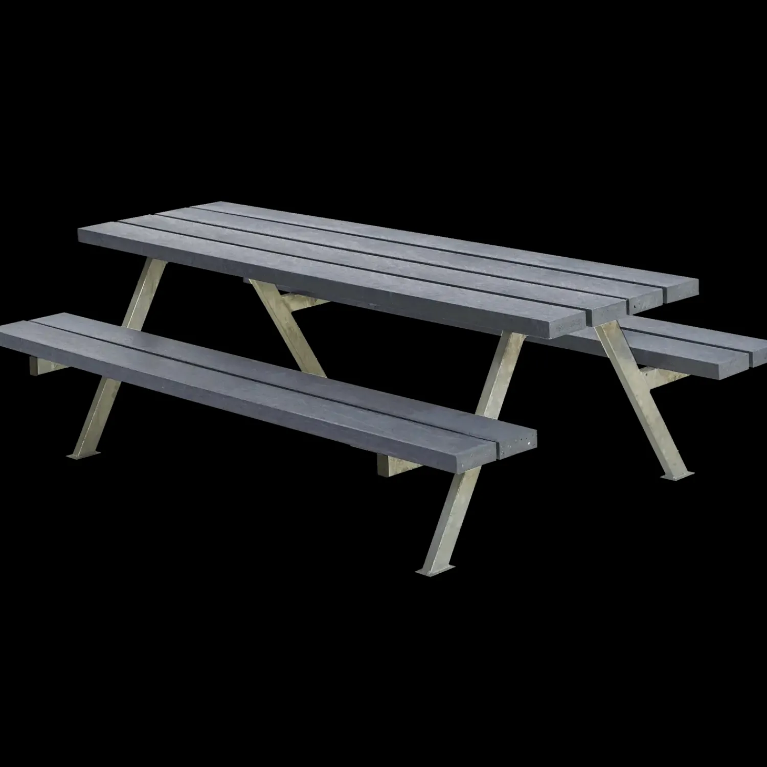 Online Plus Alpha Junior Bord/Bænkesæt 177 cm ReTex Grå