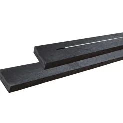 Plus Bord- Og Bænkesæt^Alpha Junior Bord/Bænkesæt 118 cm RePlast Sort