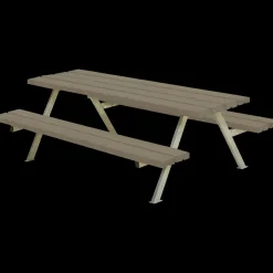 Plus Bord- Og Bænkesæt^Alpha Junior Bord/Bænkesæt 177 cm sort