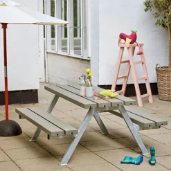 Plus Bord- Og Bænkesæt^Alpha Junior Bord/Bænkesæt 177 cm sort