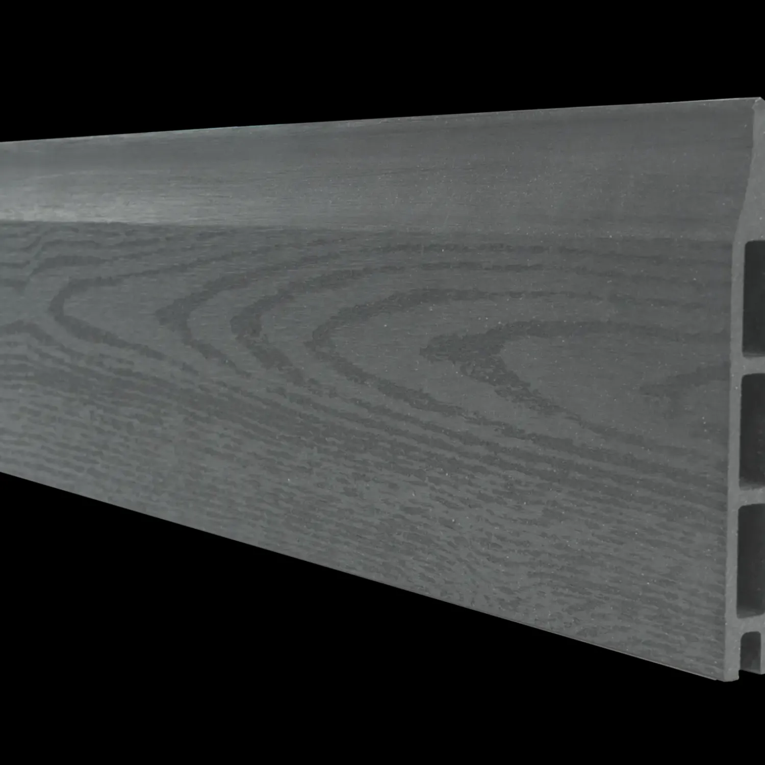 Plus Hegnsbrædder^Artua komposit profilbræt 88 cm skiftergrå