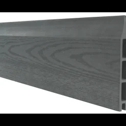 Discount Plus Artura dobbeltlåge m/stålstolpe venstrehængt 197x135 cm skifergrå