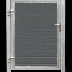 Sale Plus Artura komposit enkeltlåge 115×135 cm venstrehængt m/stolper til nedstøbning