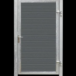 Plus Havelåger^Artura komposit enkeltlåge 115×175 cm højrehængt m/stolper til nedstøbning