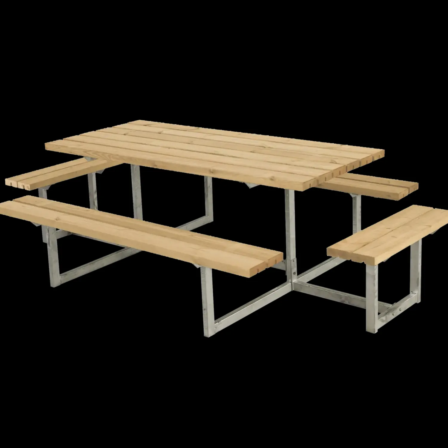 Clearance Plus Basic Bord/Bænkesæt m/2 påbygninger 260 cm ThermoWood®