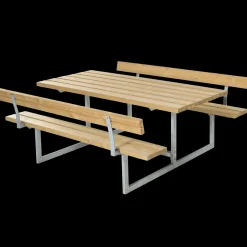 New Plus Basic Bord/Bænkesæt m/2 ryglæn 177 cm ThermoWood®