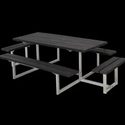 Plus Bord- Og Bænkesæt^Basic bord/bænkesæt med 2 påbygninger 260 cm trykimp