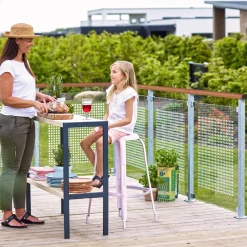 Plus Stål- Og Glashegn^Basic Gelændersystem 90x98 cm Varmgalv.