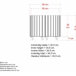 Best Plus Circle plantekasse Ø55/45 cm ThermoWood®