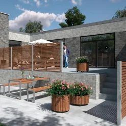 Best Plus Circle plantekasse Ø55/45 cm ThermoWood®