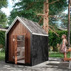 New Plus Classic legehus 144×124 cm ubehandlet