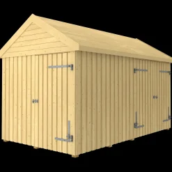 Plus Redskabsskure I Træ^Classic Multi Havehus 10 m²  2 moduler m/enkelt og dobbeltdør
