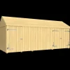 Plus Redskabsskure I Træ^Classic Multi Havehus 14,5 m² 3 moduler m/enkelt og dobbeltdør