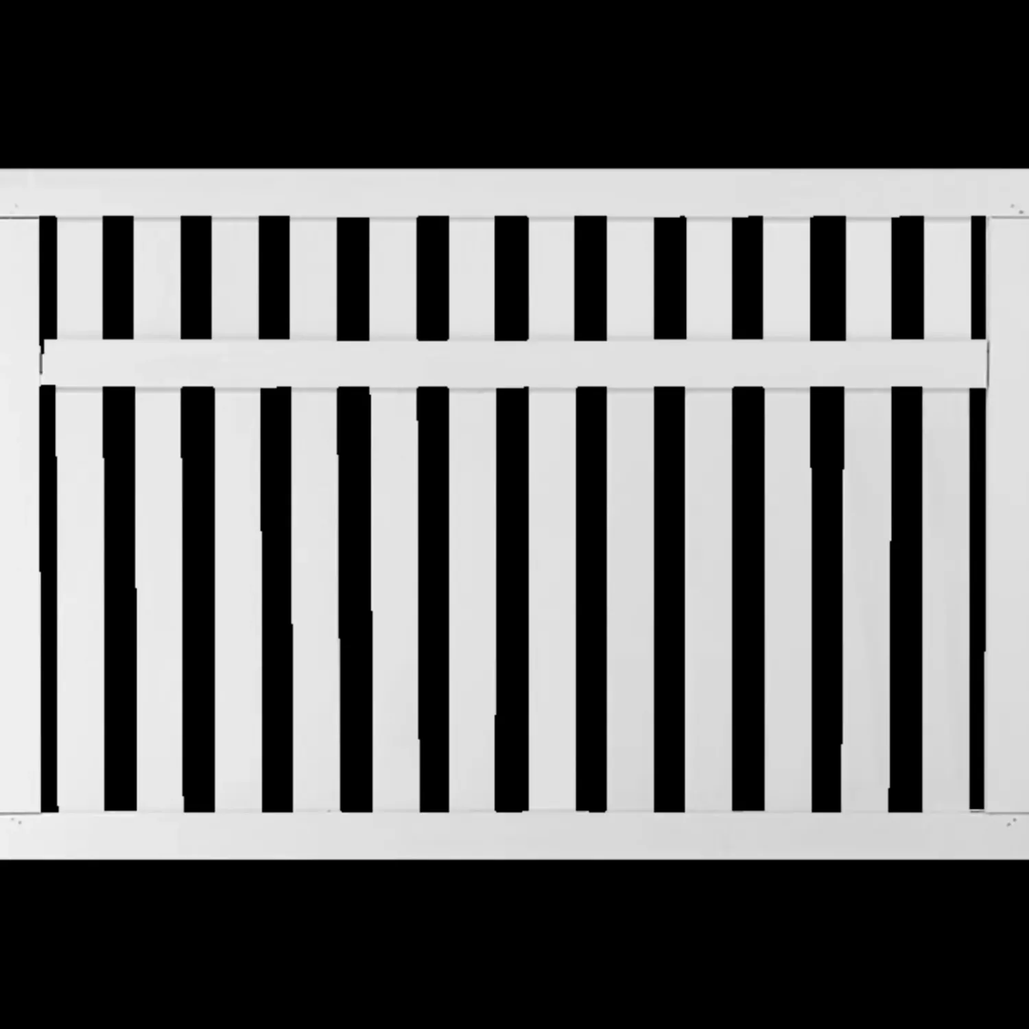 Online Plus Country hegn 149x96 cm hvid