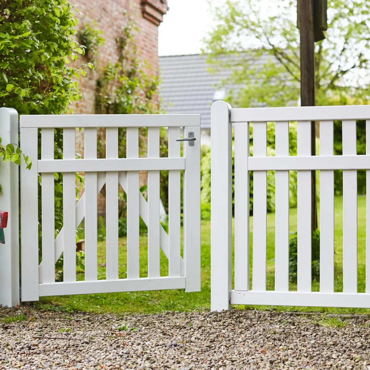 Online Plus Country hegn 149x96 cm hvid