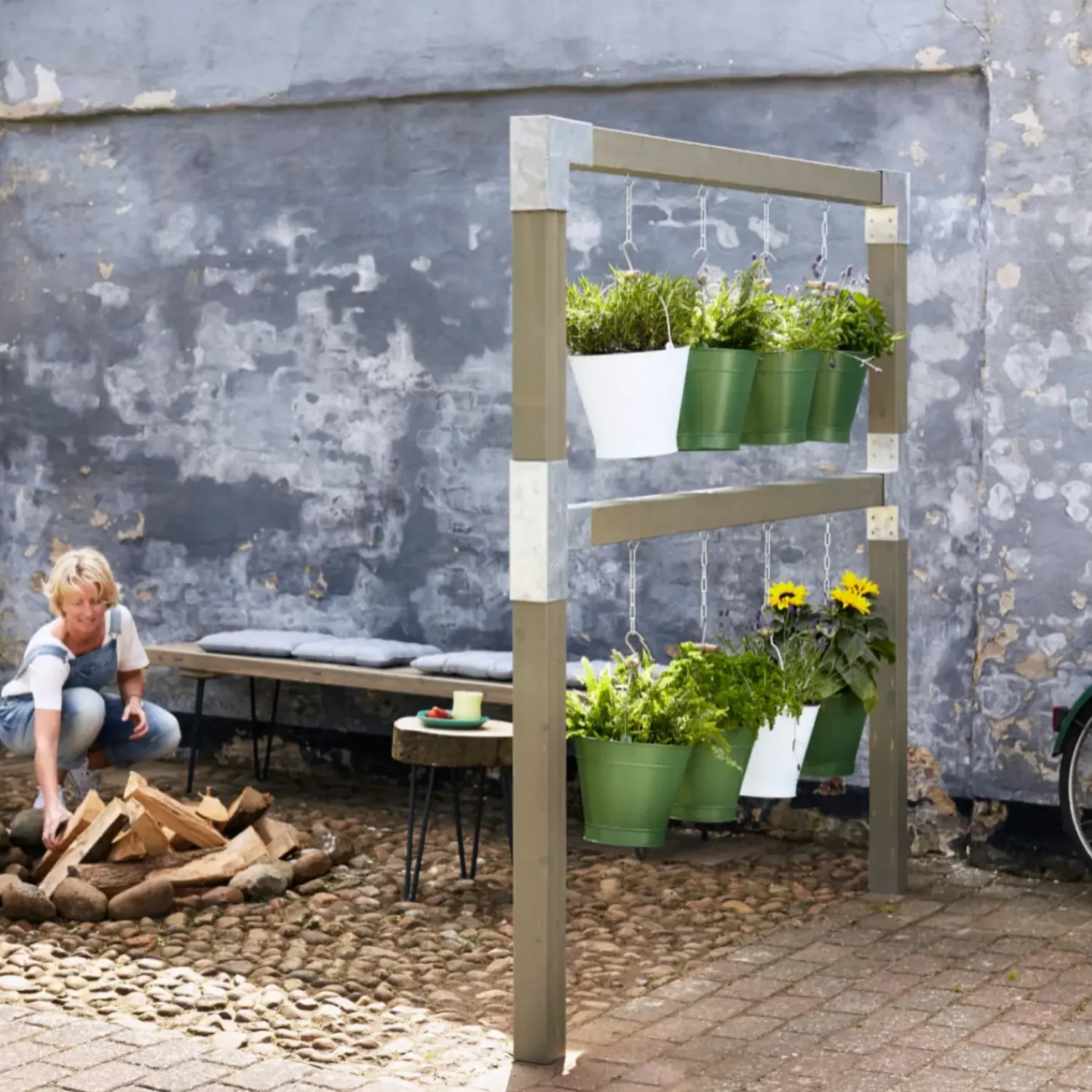 Discount Plus Cubic 17963-15 tryk/sort Drager 90x90 mm længde 369 cm