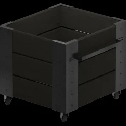 Plus Plantekasser^Cubic Blomsterkasse m/hjul 46x45 cm