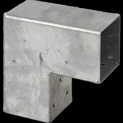 Plus Tilbehør Til Hegn^Cubic hjørnebeslag t/stolpe enkelt varmgalvaniseret 7x7 cm