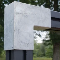 Plus Tilbehør Til Hegn^Cubic hjørnebeslag t/stolpe enkelt varmgalvaniseret 7x7 cm