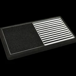 Plus Dørriste Og Måtter^Cubic rist m/sort måtte/gummiramme - 88x48x4 cm