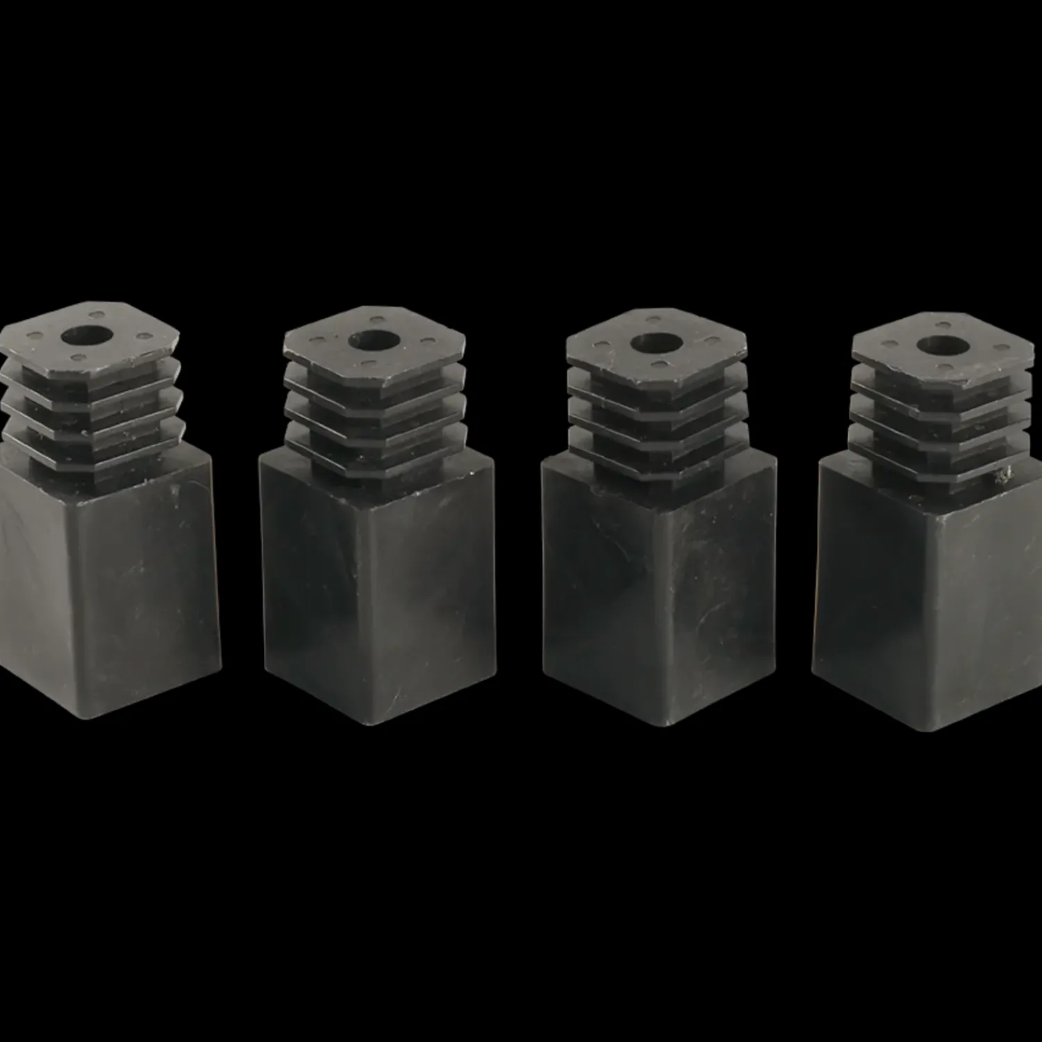 Plus Dørriste Og Måtter^Cubic rist m/sort måtte/gummiramme - 88x48x4 cm