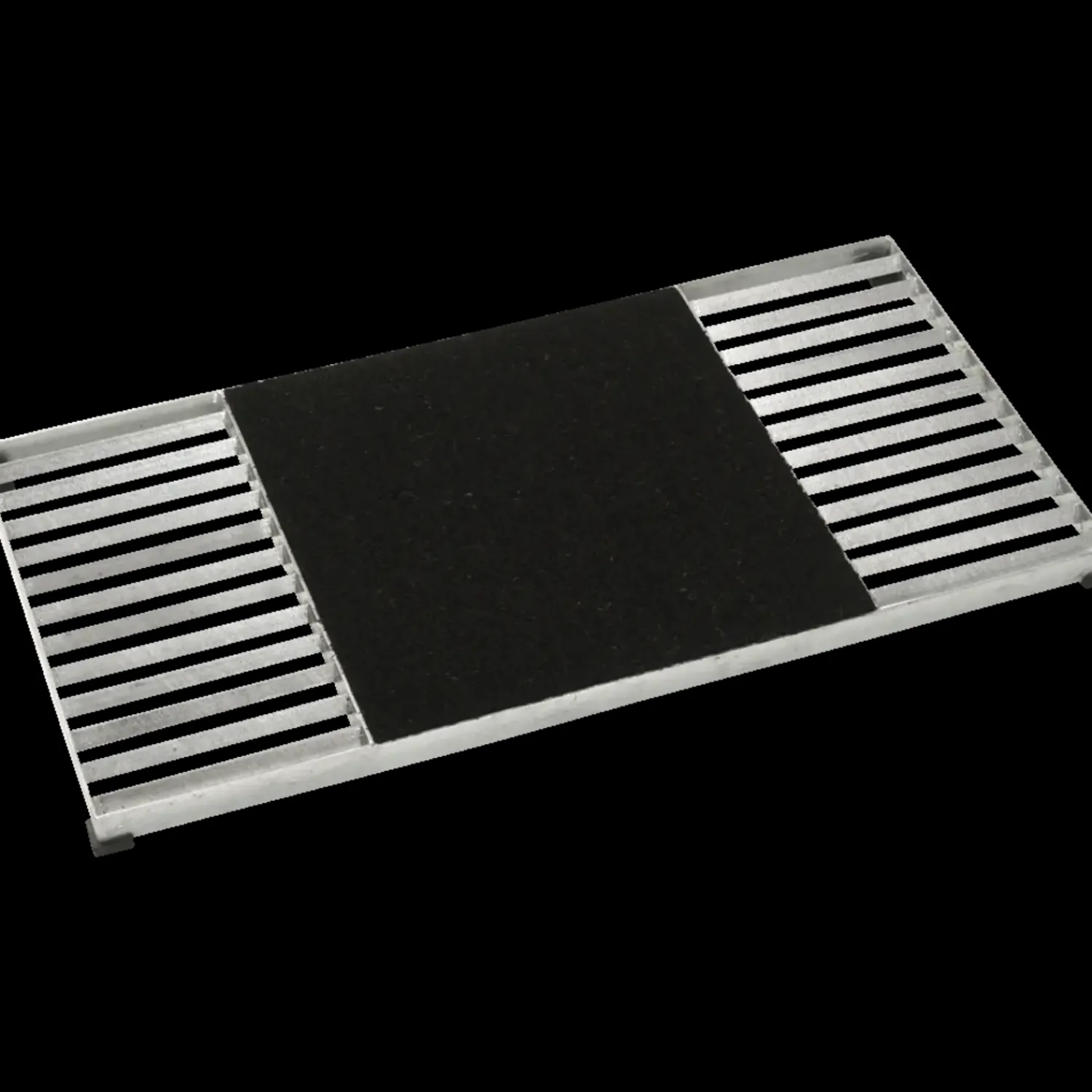 Plus Dørriste Og Måtter^Cubic rist sort - 40x80x3,5 cm