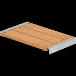 Discount Plus Cubic/PIPE bænk inkl. beslag 120 cm lærketræ