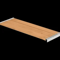 Discount Plus Cubic/PIPE bænk inkl. beslag 120 cm lærketræ