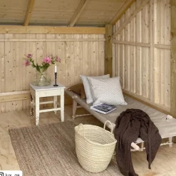 Redskabsskure I Træ^Plus cykelskur 5,7 m² 1 modul med dobbeltdør