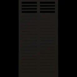 Plus Decora hegn 90x180 cm sort