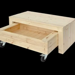 Plus Plantekasser^Fun bænk og multikasse m/hjul 120 cm