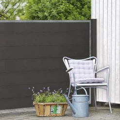 Plus Komposithegn^Futura komposithegn 180x91 cm skifergrå