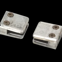 Plus Tilbehør Til Hegn^glasbeslag t/firkantet stolper 2 stk zink