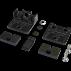 Outlet Plus Glasbeslag  til firkantede stolper