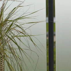 Outlet Plus glashegn t/rund stolpe 90x91 cm frosted