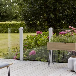 Clearance Plus glashegn 90x91 cm klart