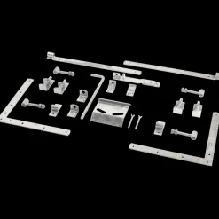 Plus Havelåger^Harmoni Dobbeltlåge inkl. beslag  200x140 cm sort