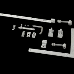 Outlet Plus Harmoni Enkeltlåge inkl. beslag  100x140 cm umbragrå